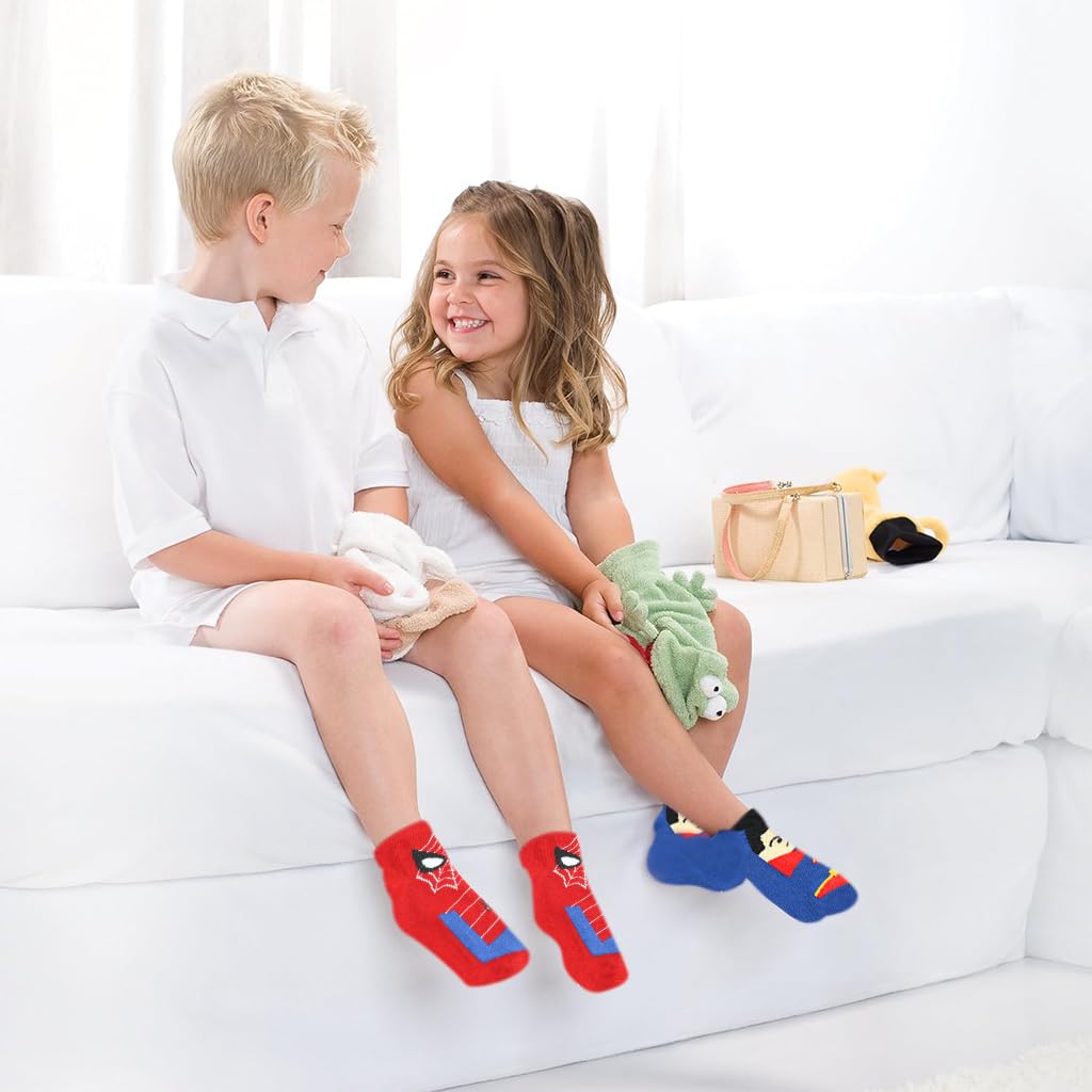 SNOWIE SOFT 5 Pairs Socks for Kids, Superhero Cotton Boys Socks Cotton Long Socks for Boys Girls, Home Socks Ankle Socks Football Socks All Season Socks, Sports Socks Woolen Socks for Kids 9-12 Years SNOWIE SOFT 5 Pairs Socks for Kids, Superhero Cotton Boys Socks Cotton Long Socks for Boys Girls, Home Socks Ankle Socks Football Socks All Season Socks, Sports Socks Woolen Socks for Kids 9-12 Years